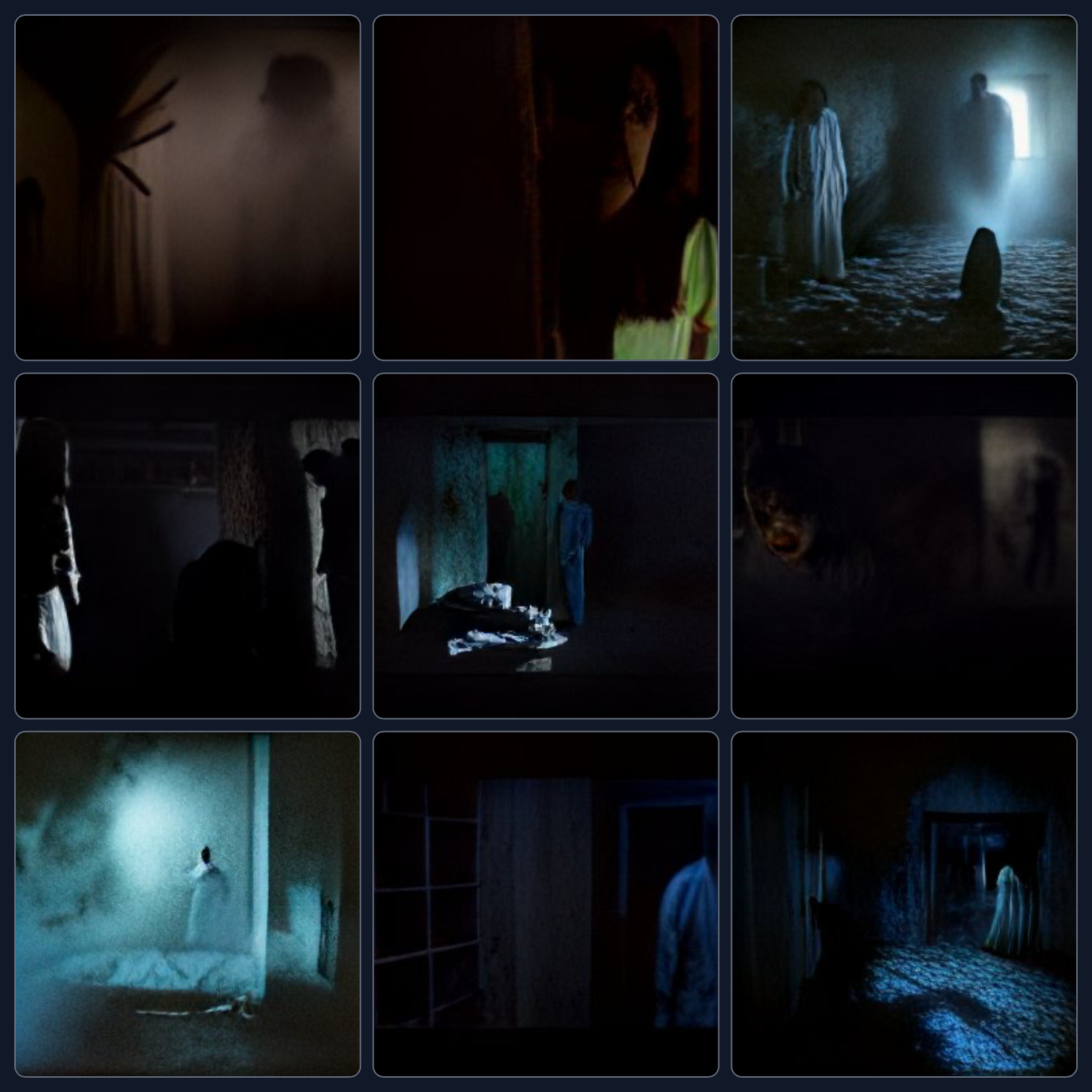 AI generated scene from Australian horror film