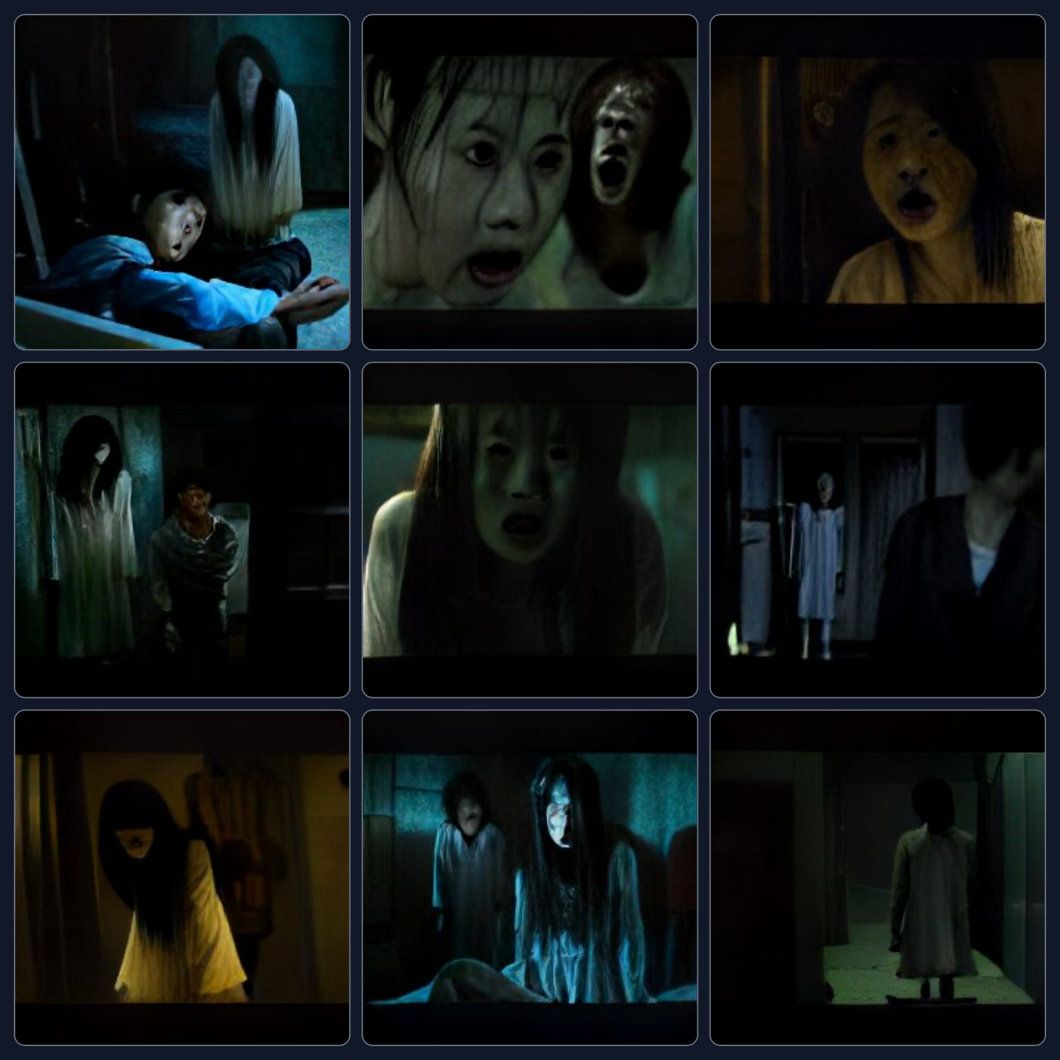 AI generated scene from Korean horror film